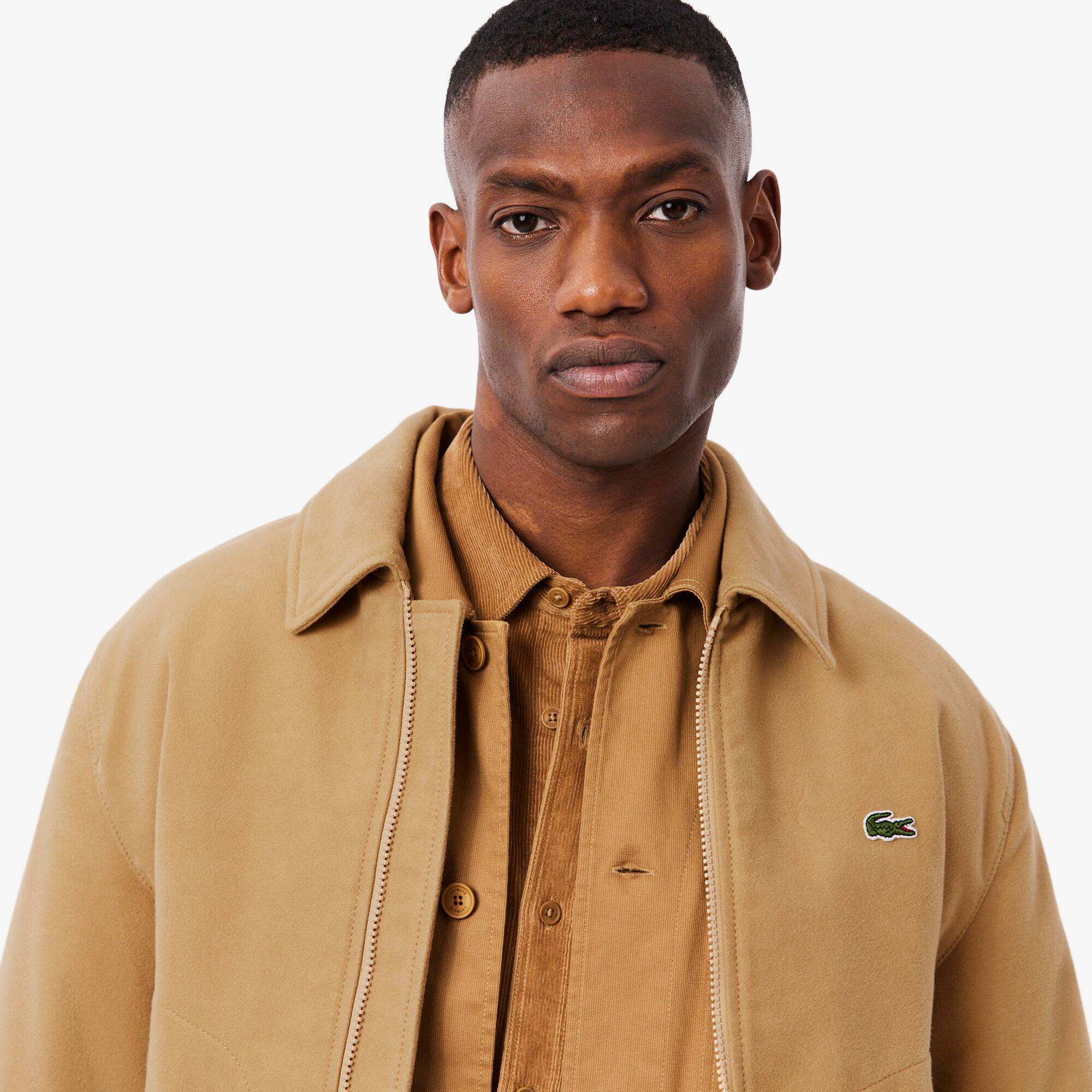 Men's Padded Moleskin Jacket - Jackets & Coats - New In 2026 | Lacoste