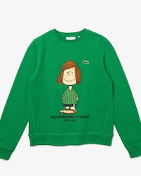 Women&rsquo;s Lacoste x Peanuts Crew Neck Organic Cotton Sweatshirt