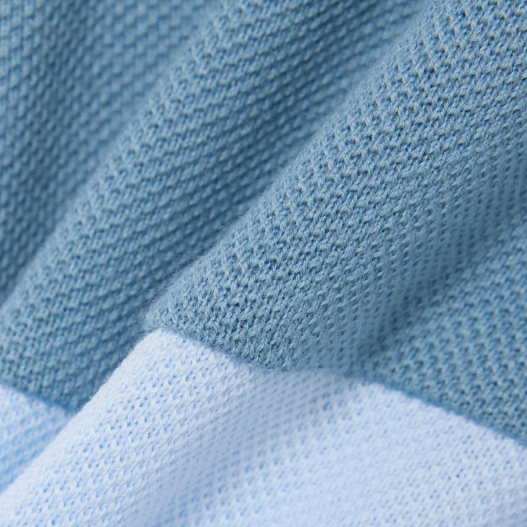 Contrast Band Petit Piqué Polo Shirt