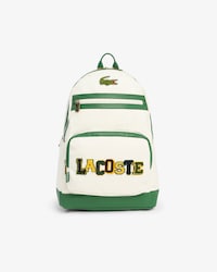 Unisex Textured Patch Backpack