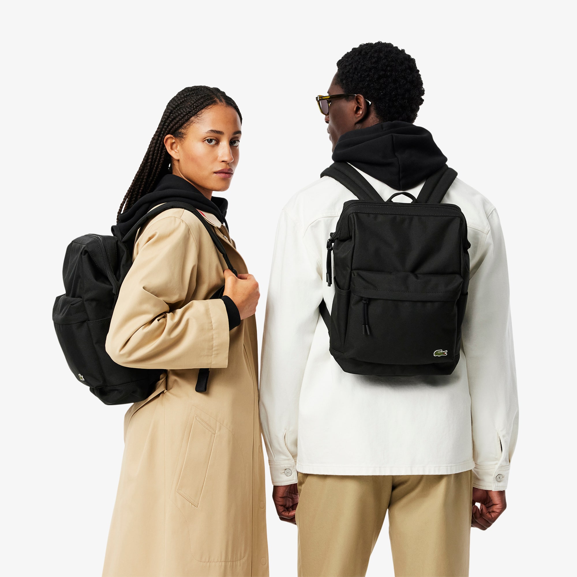 Nacco Small Neocroc Backpack - Bags - New In 2026 | Lacoste