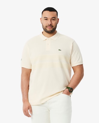 Men's Bold Stripes Classic Fit L.12.12 Polo