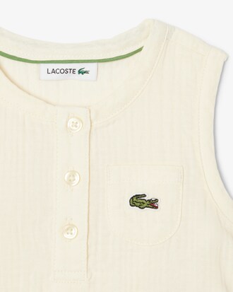 Infants' Sleeveless Cotton Set