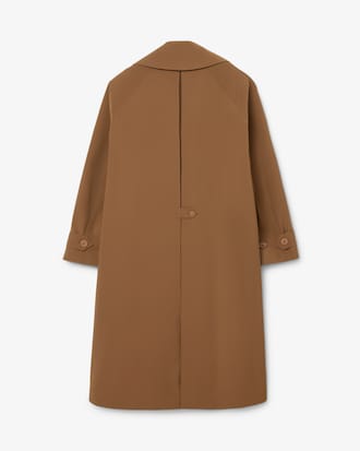 Runway Wool Blend Trench Coat