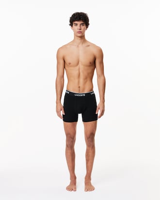 Men's 3-Pack Stretch Cotton Boxer Briefs