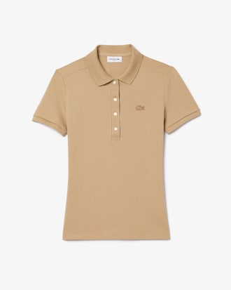 Women's L.12.D Slim Fit Stretch Mini Piqué Polo