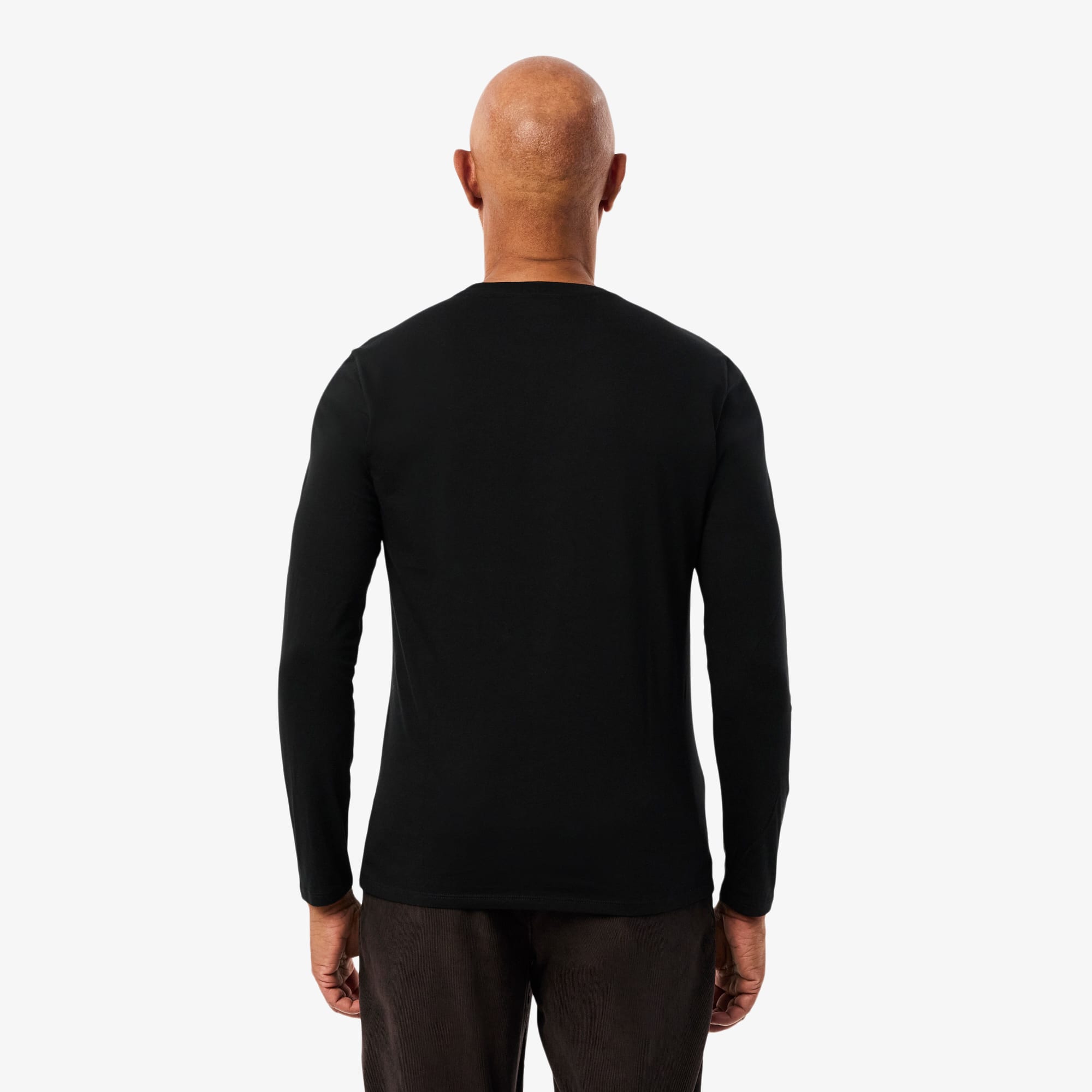 Men's Long Sleeve Pima Cotton T-Shirt - T-shirts - New In 2026