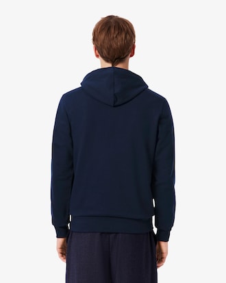 Sudadera Para Hombre Con Corte Cl&aacute;sico Y Rayas Con Logo