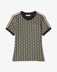 Women's Slim Fit Monogram T-Shirt