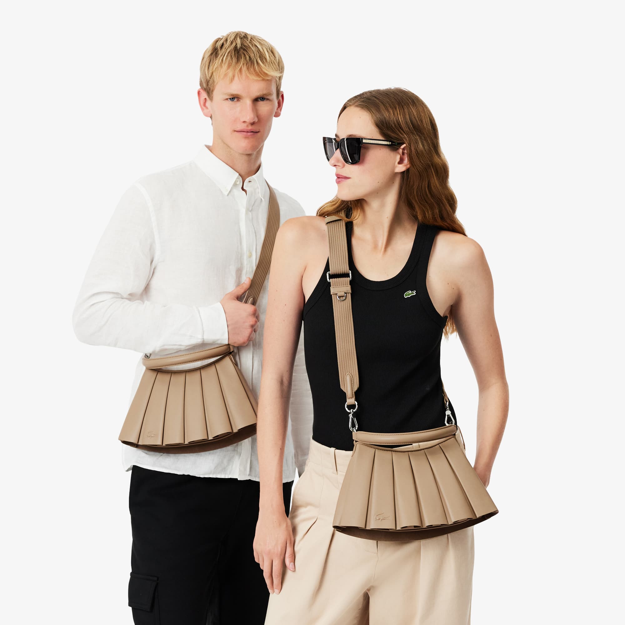 Small Lenglen Leather Bag - Bags - New In 2025 | Lacoste