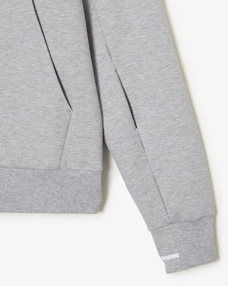 Men's High-Neck Zip-Up Sweatshirt