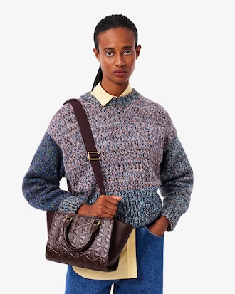 Bolso Tote Maheki Peque&ntilde;o Con Monograma