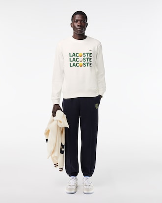 Men's Printed Fleece Sweatshirt