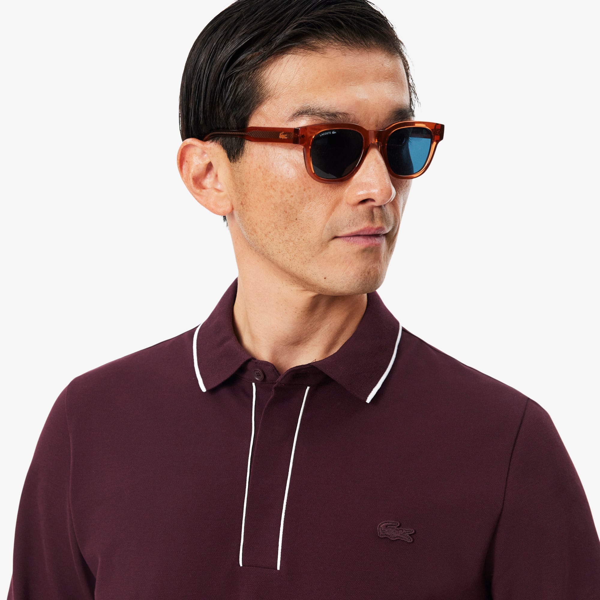 Regular Fit Long Sleeved Paris Polo Shirt