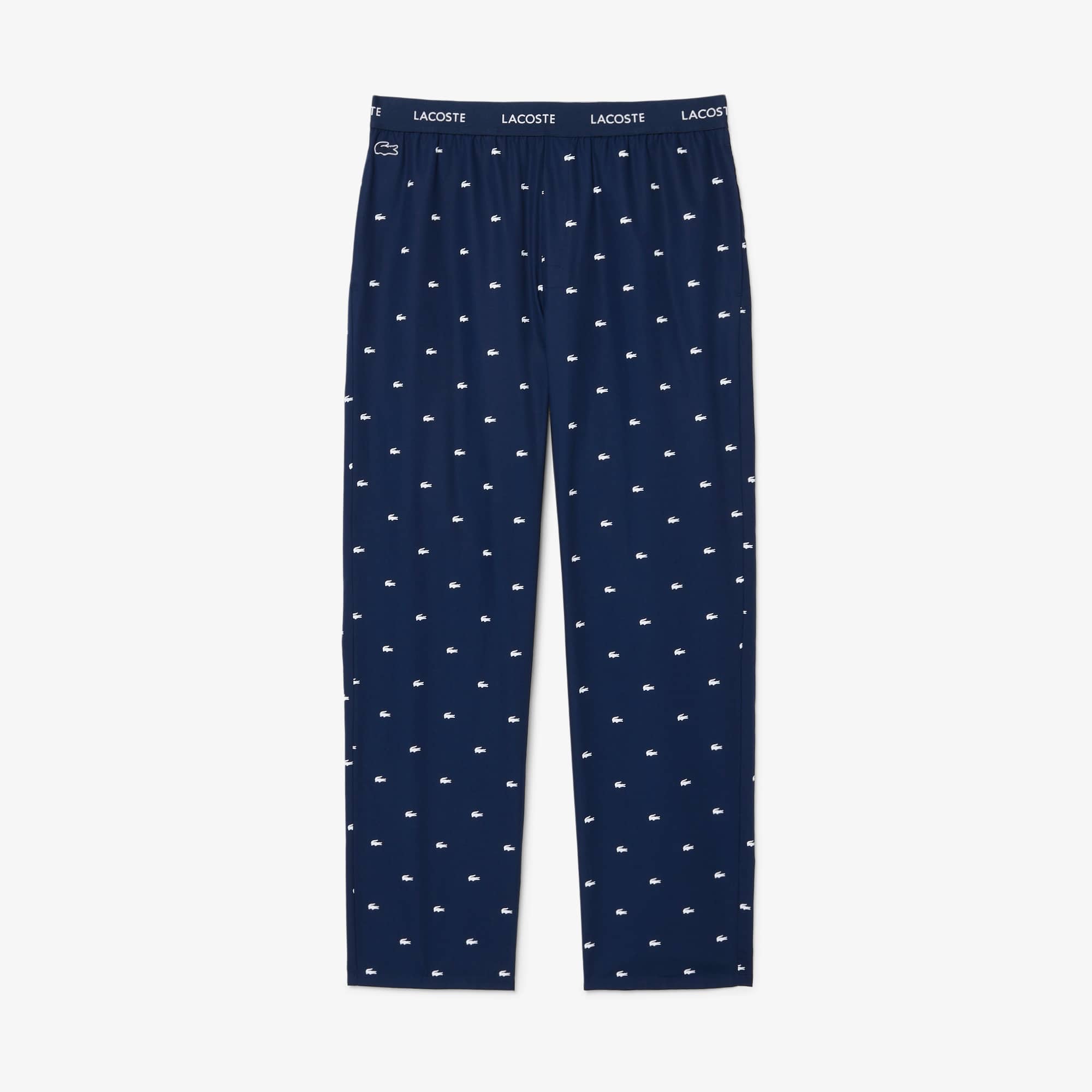 Printed Poplin Pajama Pants