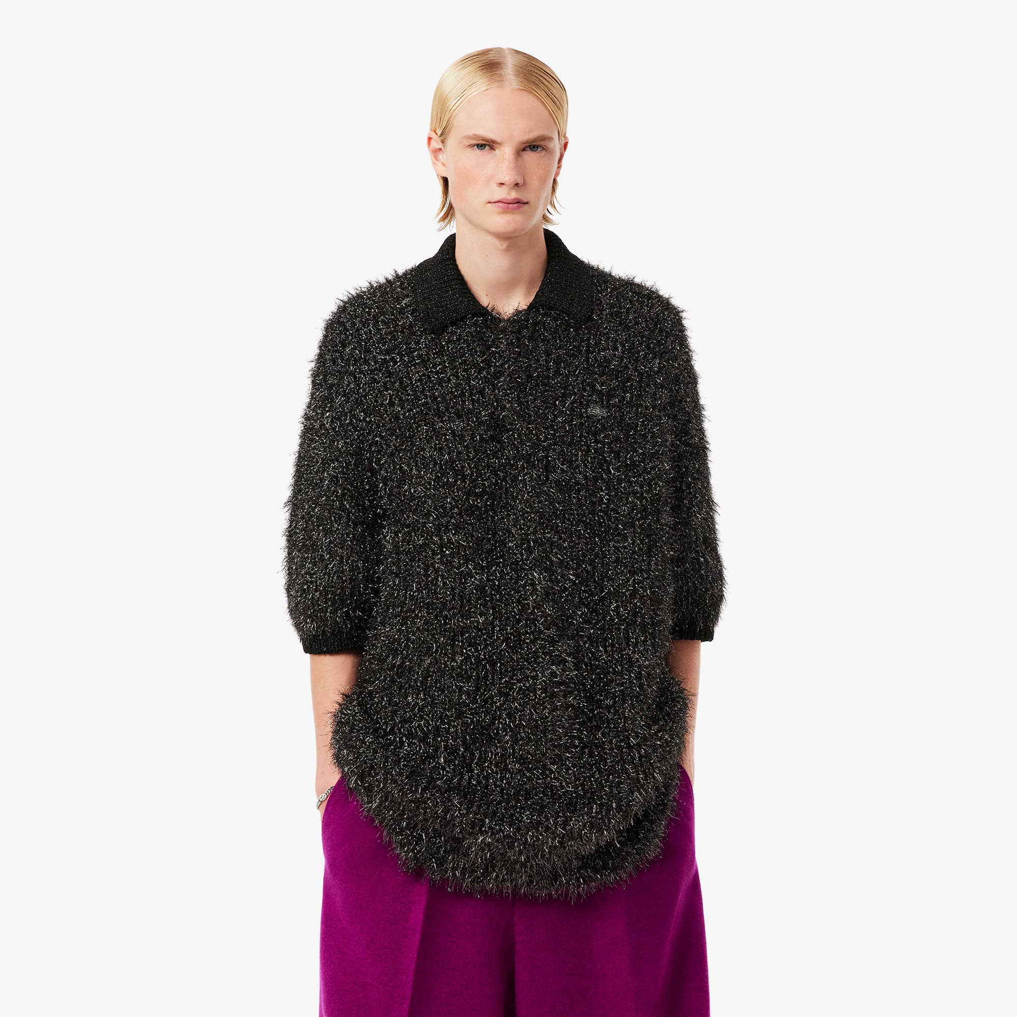 Lacoste Runway Oversized Sweater