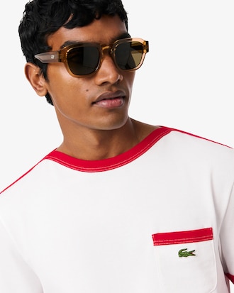 Pocket Detail Heavy Cotton T-Shirt