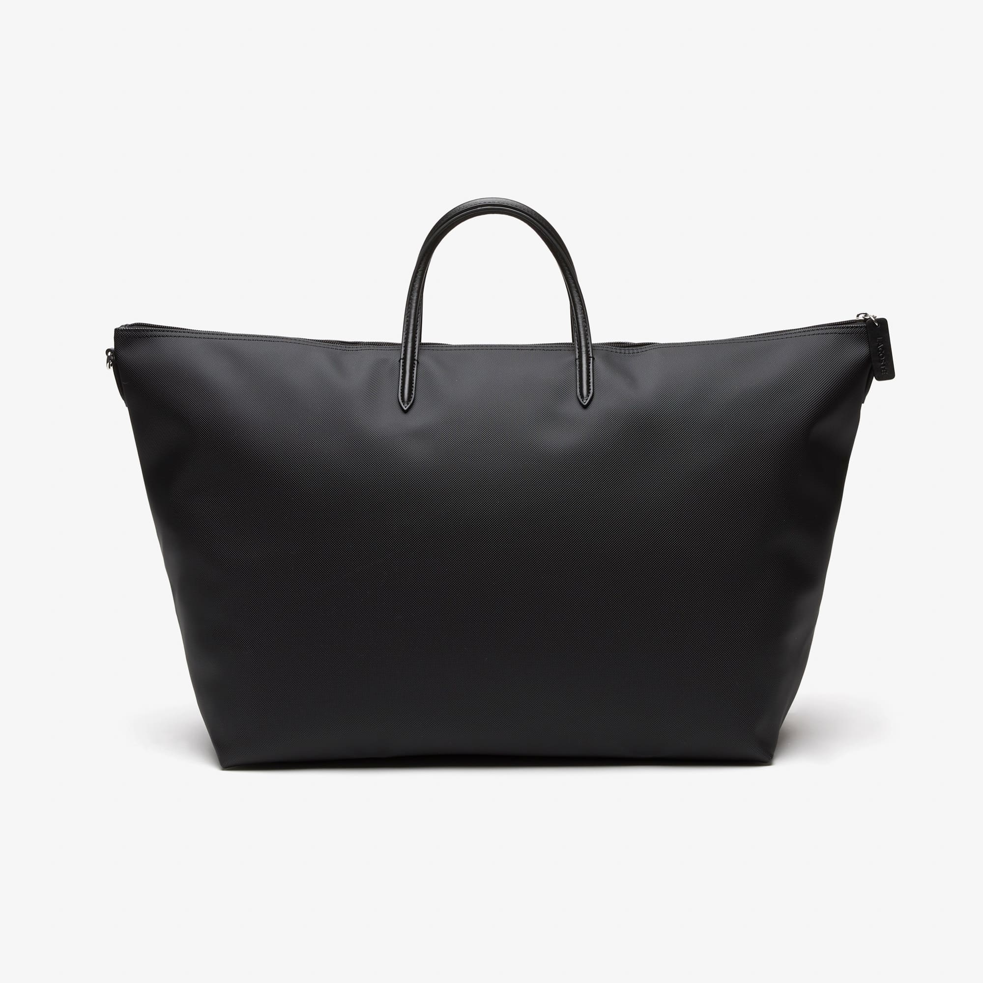 ★LACOSTE★ Women's Easy IZZIE Vertical Shopper Bag Black NF Anna Vertical Reversible Tote - All Women's Bags & Handbags