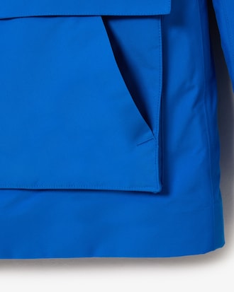 Men's Hooded Colorblock Parka