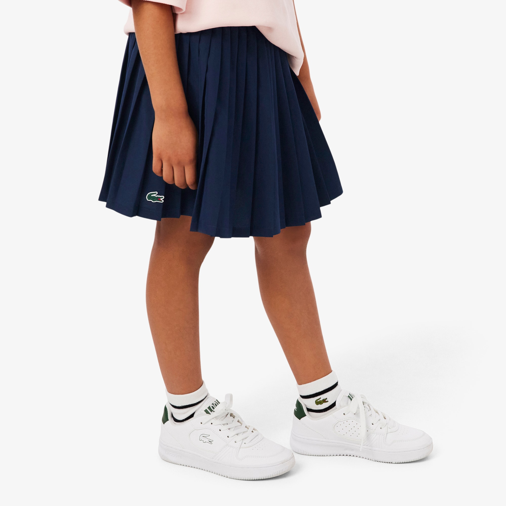 Girls' Pleated Lined Skirt