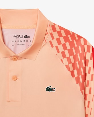 Men’s Lacoste Tennis x Novak Djokovic Multicolor Polo