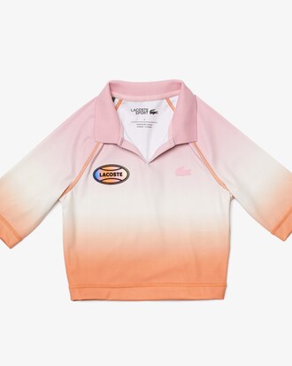 Women's Lacoste SPORT Summer Pack Short Gradient And Stretch Polo Shirt