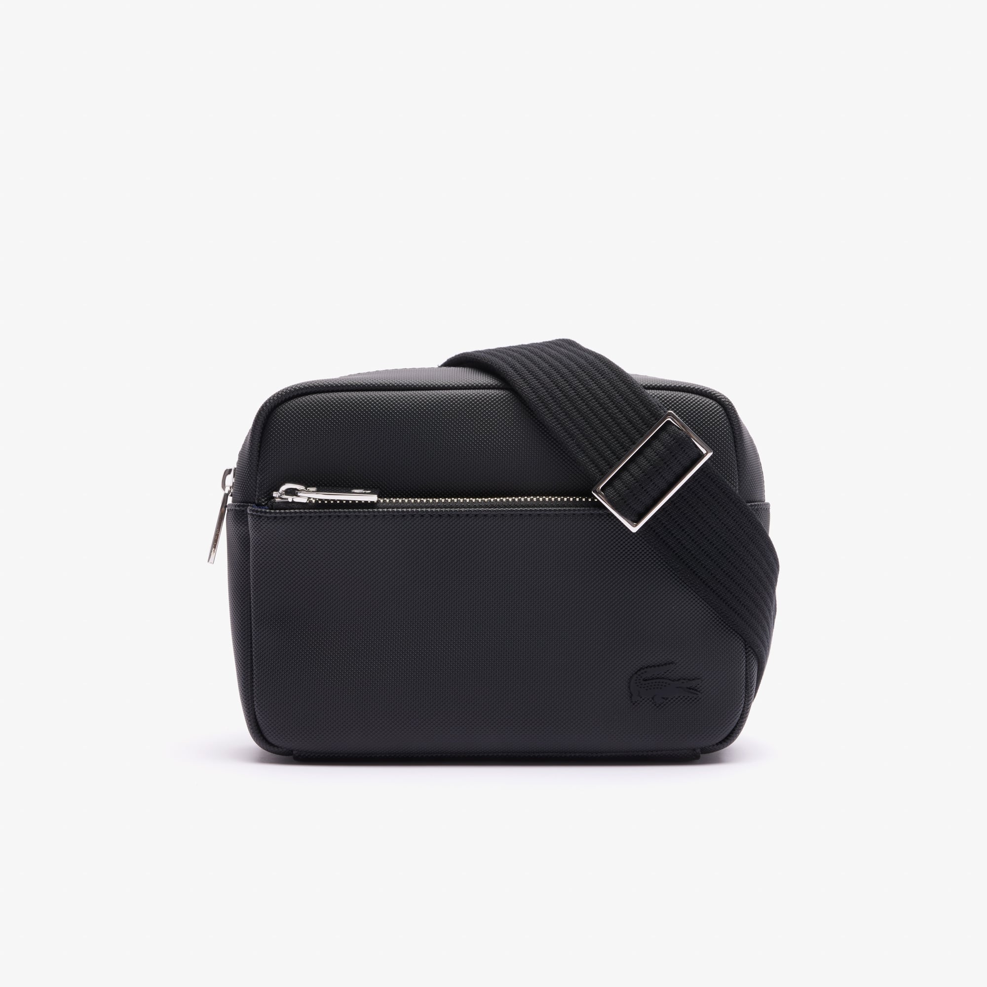 【LACOSTE】CHANTACO Small Reporter Bag ショルダーバッグ Unisex Small Chantaco Leather Reporter Bag - Bags - New In