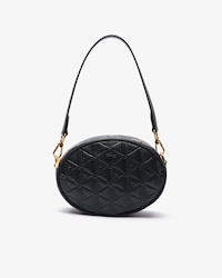 Women's Maheki Oval Embossed Leather Bag