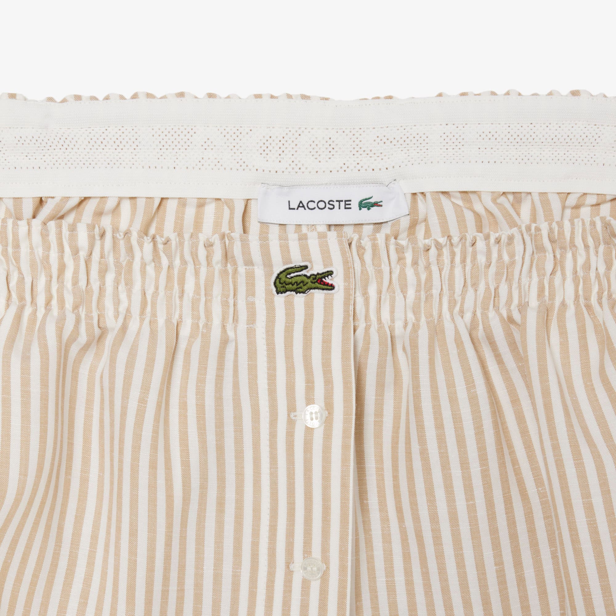Oversized Linen Blend Shorts