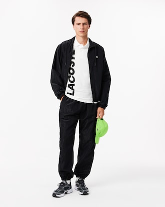 Men's Regular Fit Lacoste Movement Printed Polo