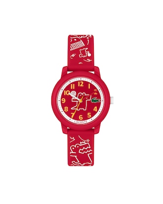 Kids' L.12.12 Red Silicone Watch