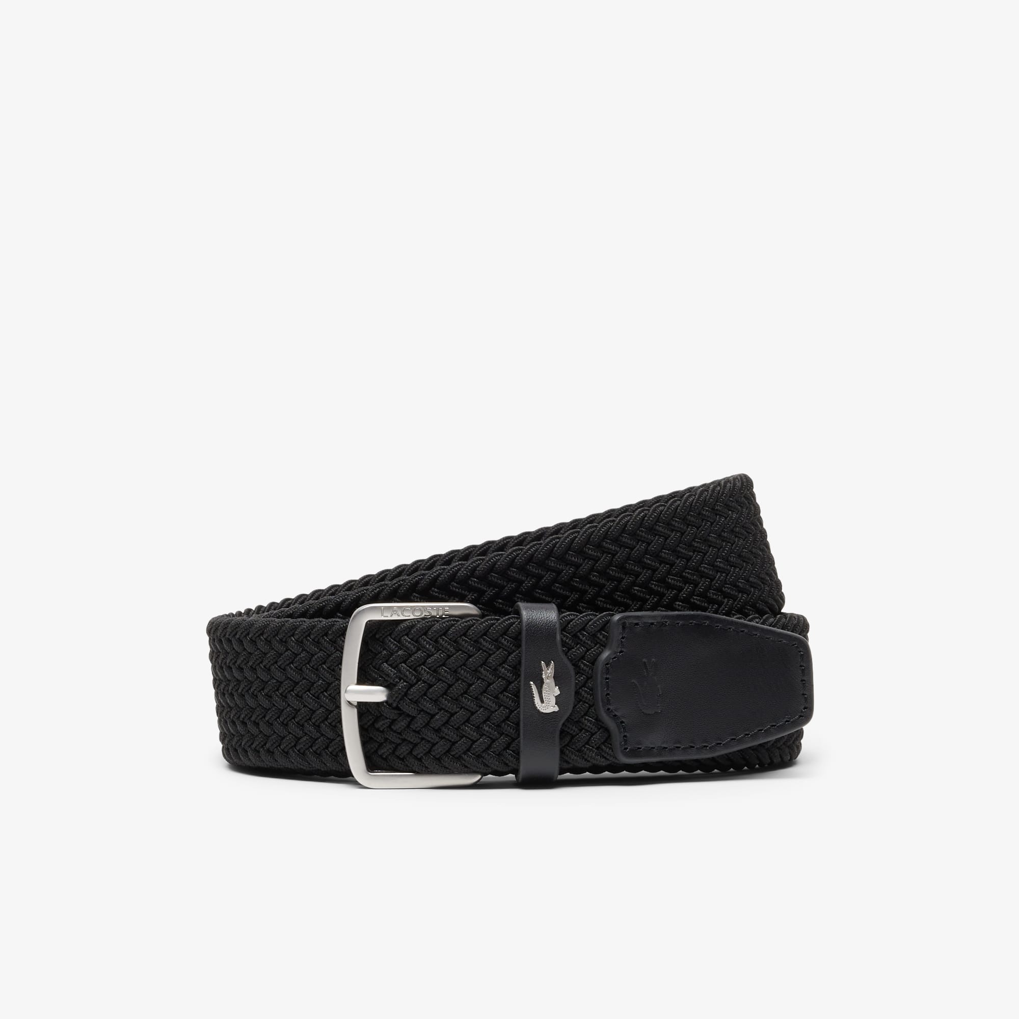 Lacoste Men's Stretch Canvas Belt