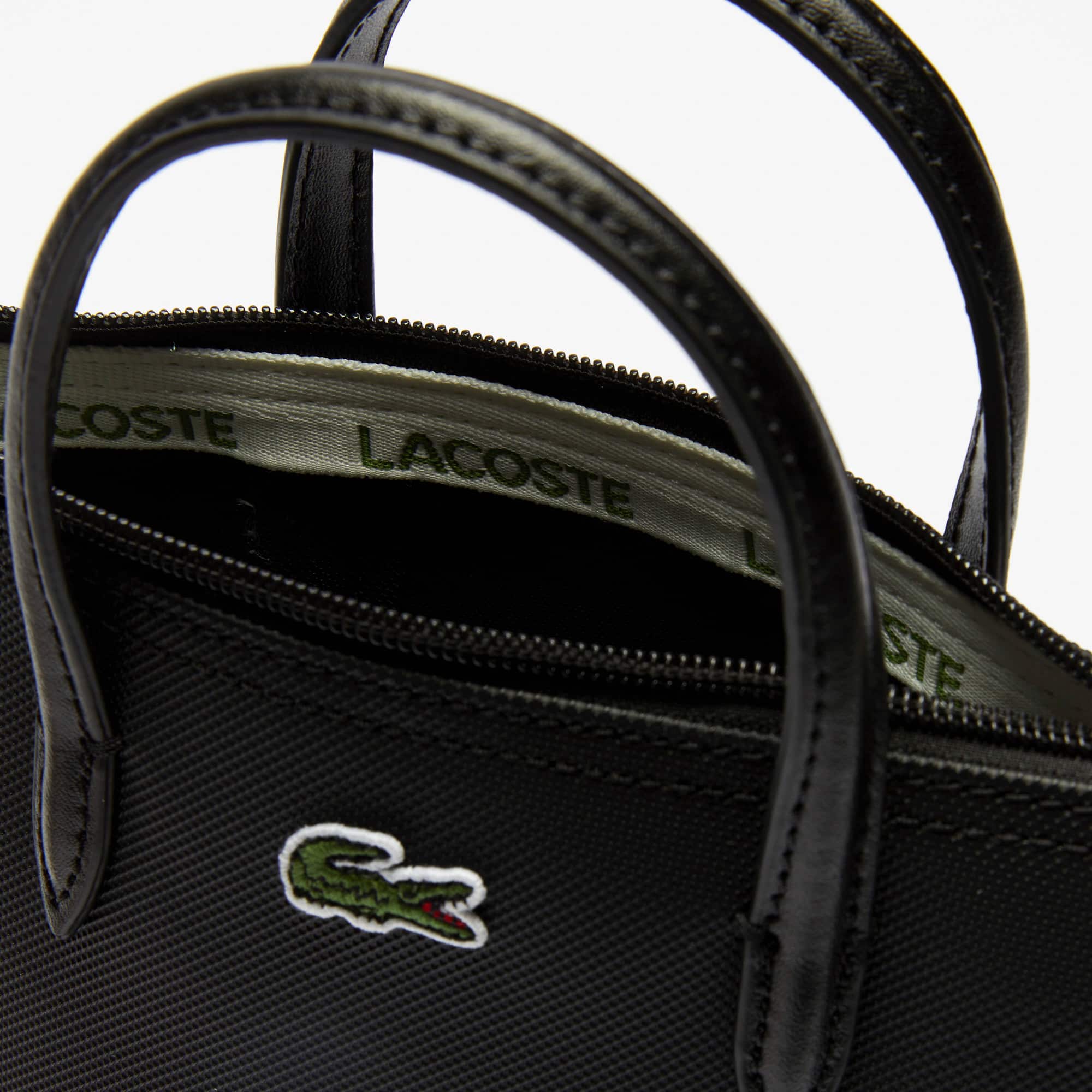 【LACOSTE】L.12.12 Concept Mini Cross Bag_ NF2609P (BLACK) Women's L.12.12 Concept Mini Tote - Bags - New In 2025 | Lacoste