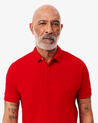 Men's Regular Fit Paris Stretch Piqué Polo