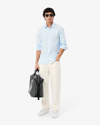 Men's 5-Pocket Straight Cut Indigo Jeans