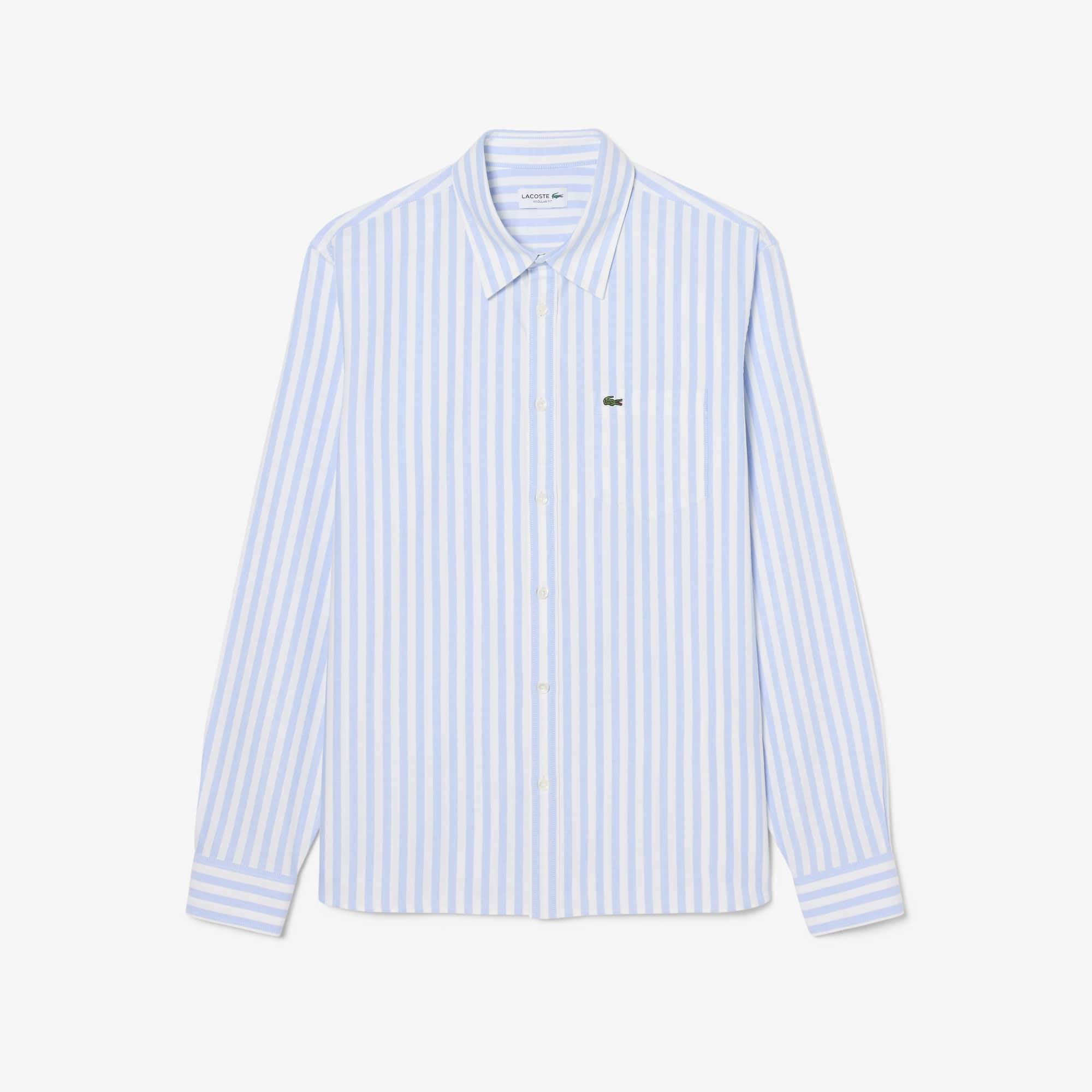 Men's Regular Fit Striped Oxford Shirt