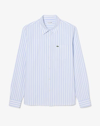 Men's Regular Fit Striped Oxford Shirt