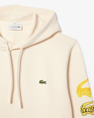 Unisex Contrast Crocodile Hoodie