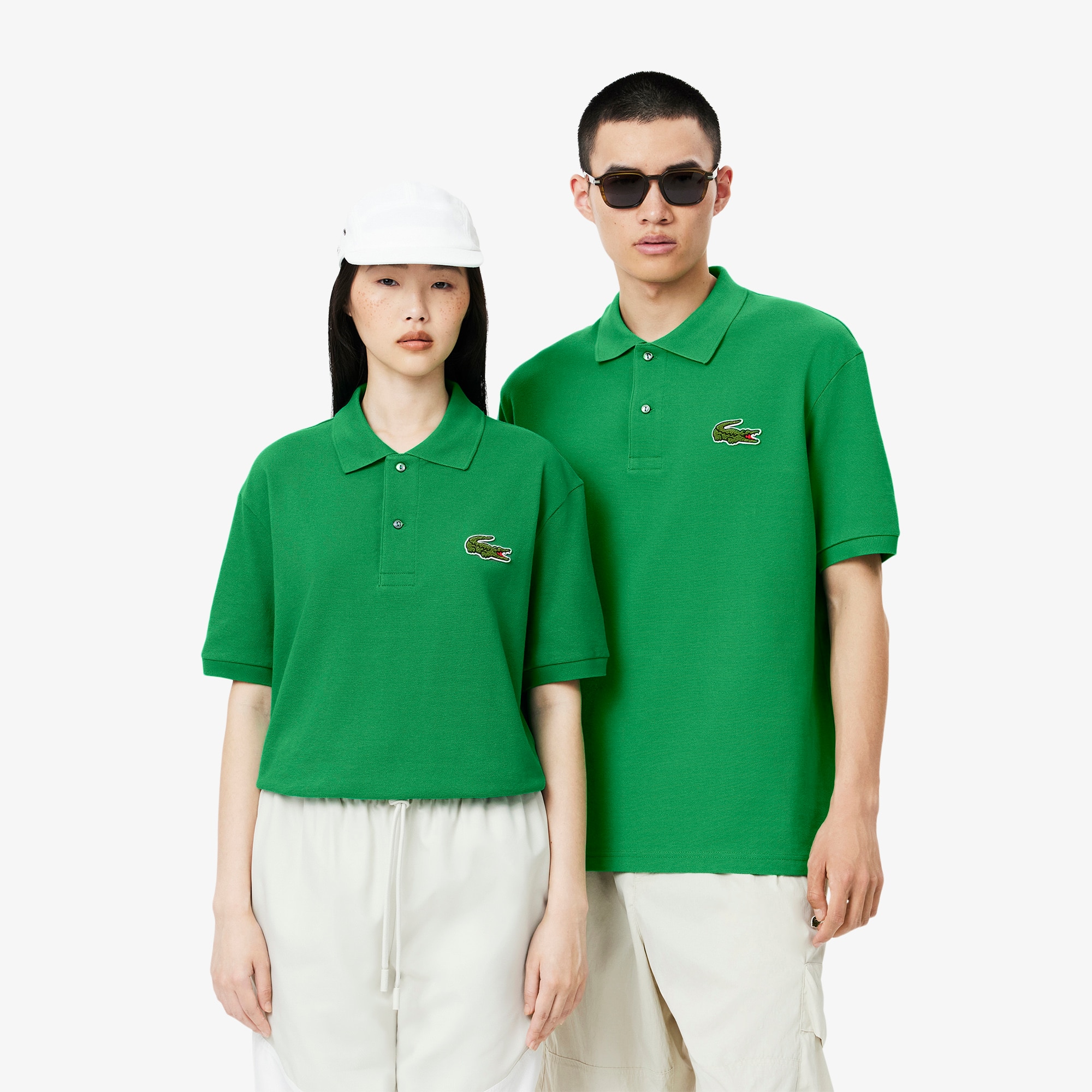 Tシャツ・カットソー LACOSTE SS25 Sea green piquet polo shirt (1212 LGF) Men's Slim Fit L.12.12 Piqué Polo - Polo Shirts - New In