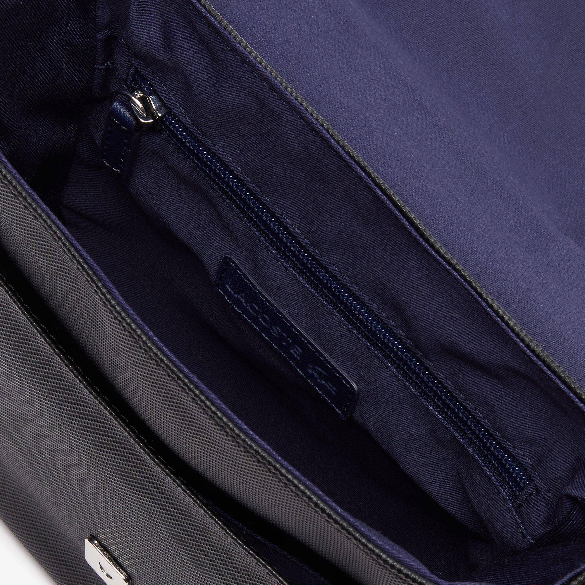 LACOSTE★M's Classic Messenger Bag★Petit Pique PU★早期完売 LACOSTE☆M's Classic Messenger Bag☆Petit Pique PU☆早期完売
