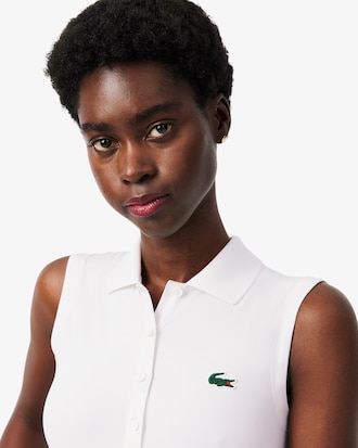 Women's Slim Fit UV Protect Stretch Golf Polo