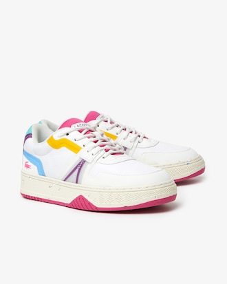Women's Lacoste L001 Eco Synthetic and Textile Trainers