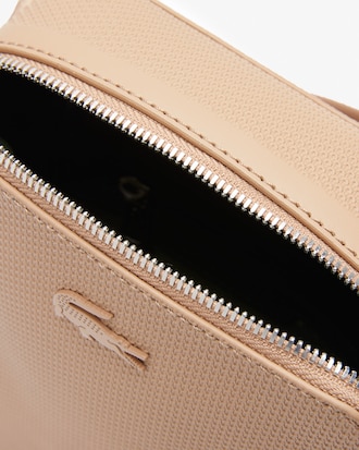 Chantaco Piqu&eacute; Leather Shoulder Bag