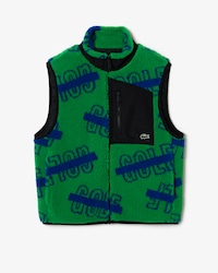 Unisex Sleeveless Zipped Polar Jacket
