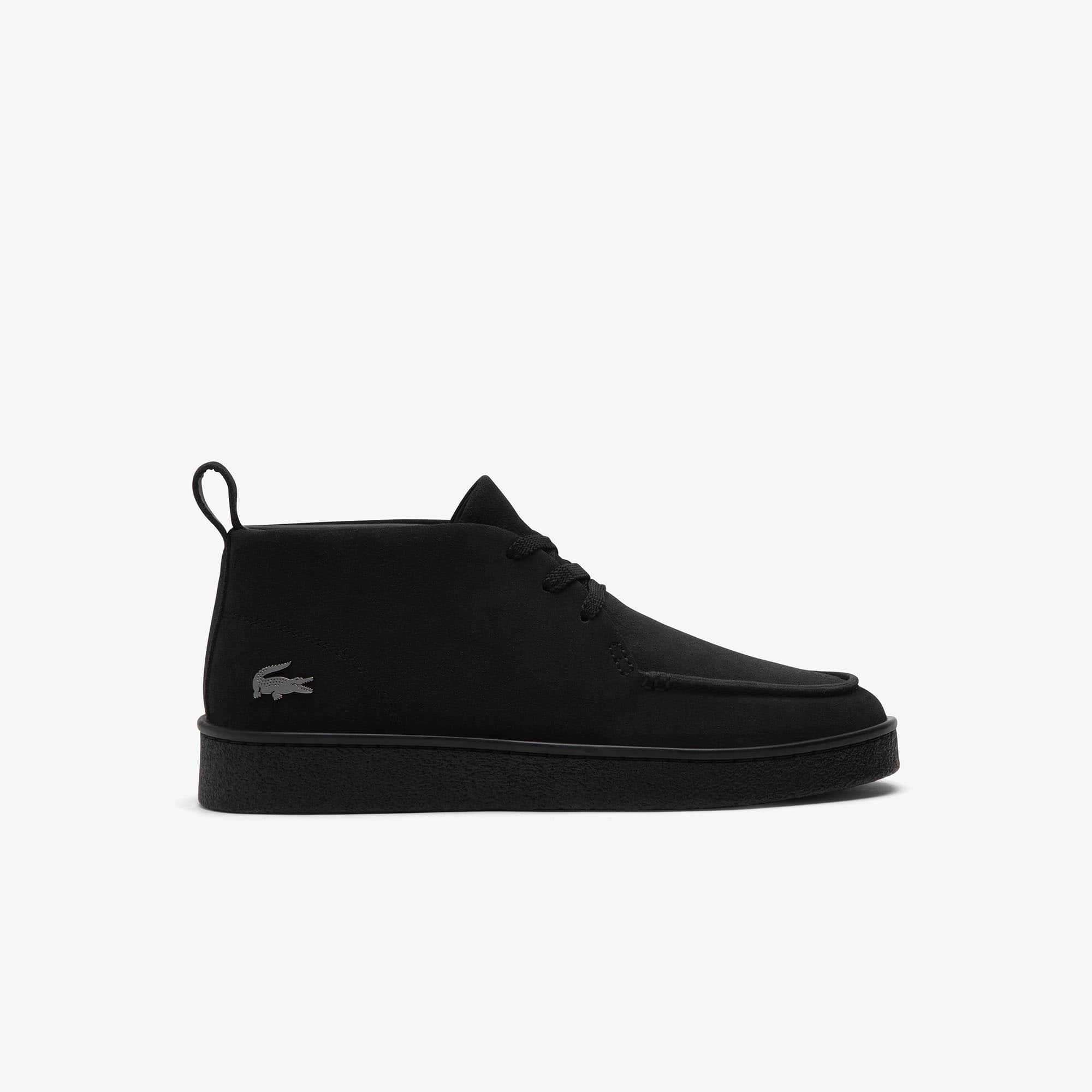 Lacoste Men's Baseshot Chukka Suede Sneakers - 7.5 In Black