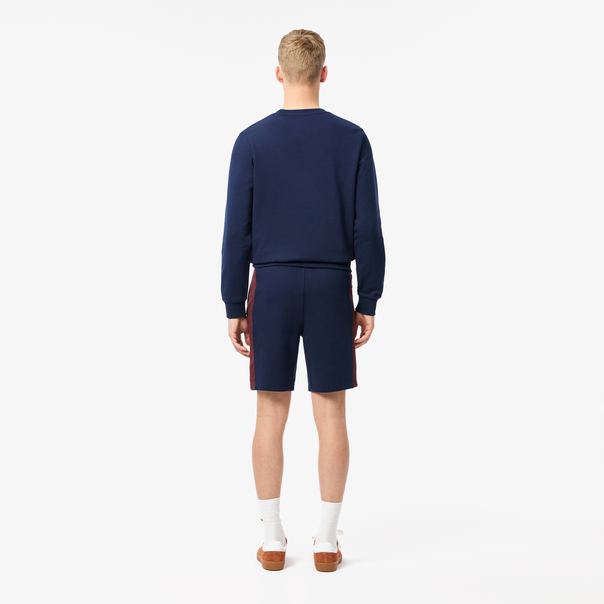 Men's Regular Fit Colorblock Fleece Shorts - Shorts & Swim - New