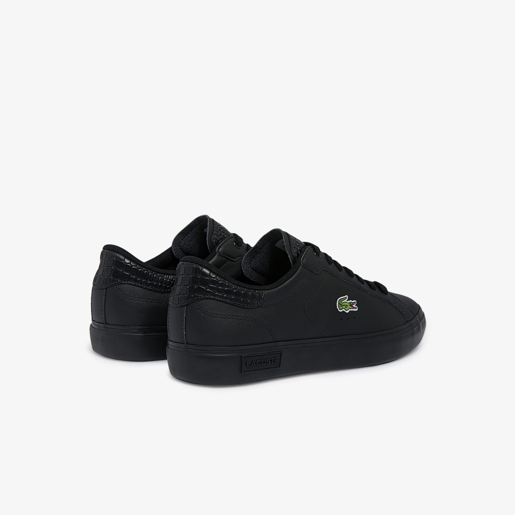 Powercourt Burnished Leather Sneakers 