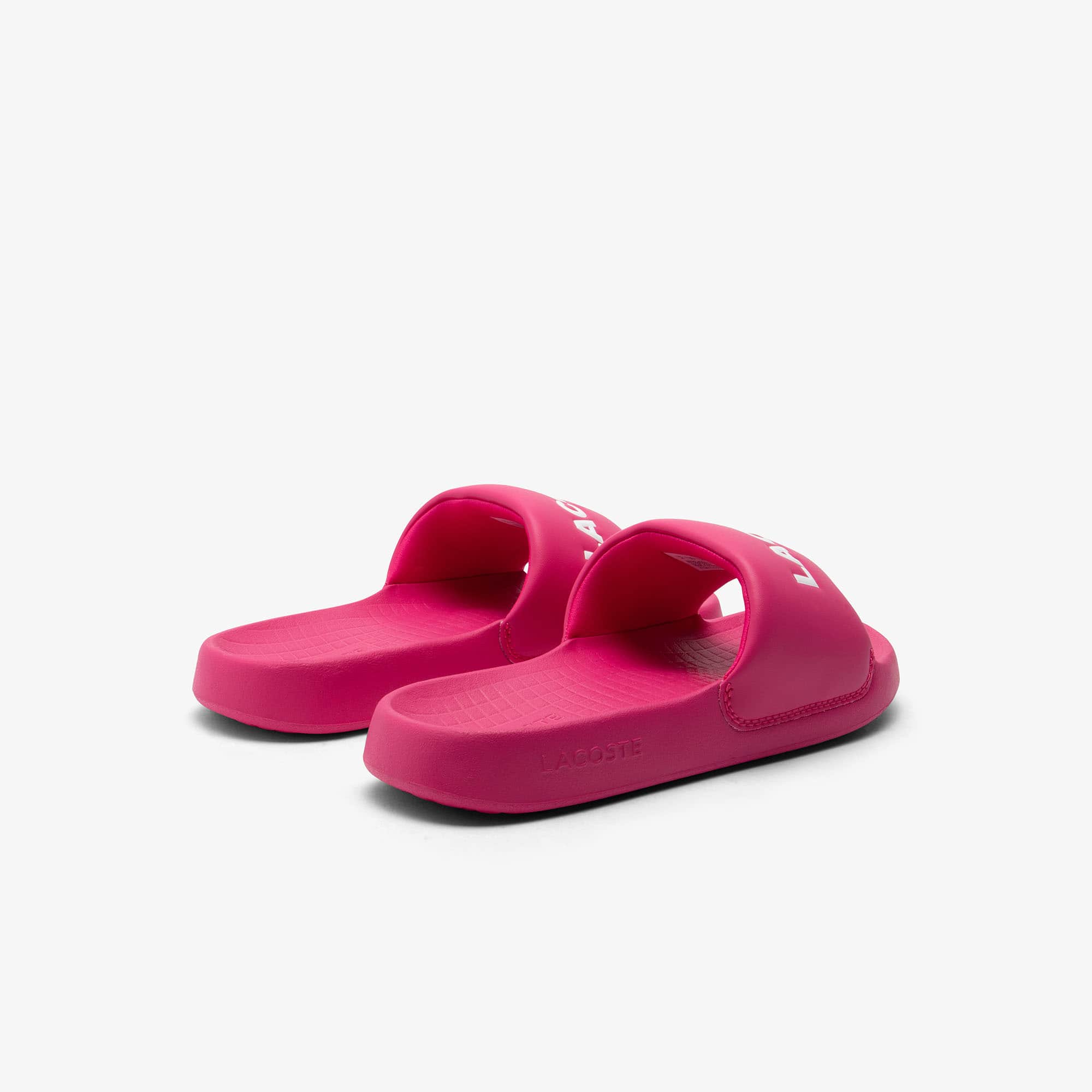 ■LACOSTE■ Women's Serve Slide Light Pink RZ9022W55GAOZ Women's Serve Slide 1.0 - Slides - New In 2025 | Lacoste