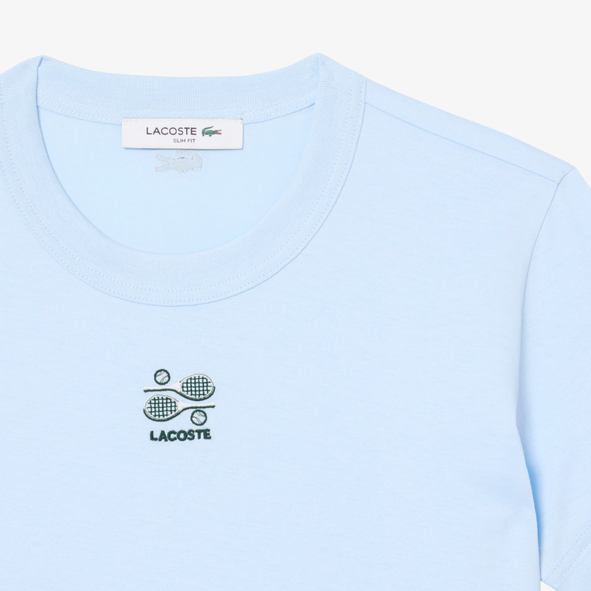 Embroidery Accent Jersey T-shirt