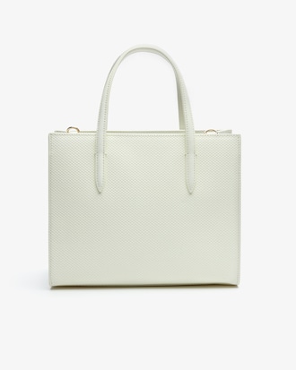 Bolso tote Chantaco de dos posiciones en piqué de piel para mujer 